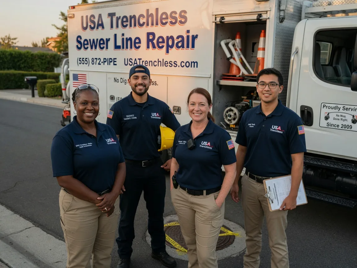 Sewer Line Repair company in Fisher, LA